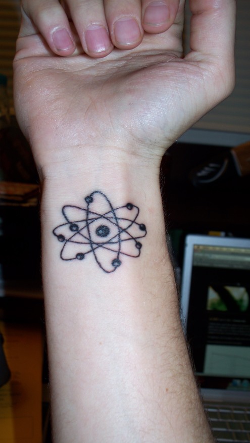 May 3 2009 at 102 pm awesome atom bohr tattoo touchup 